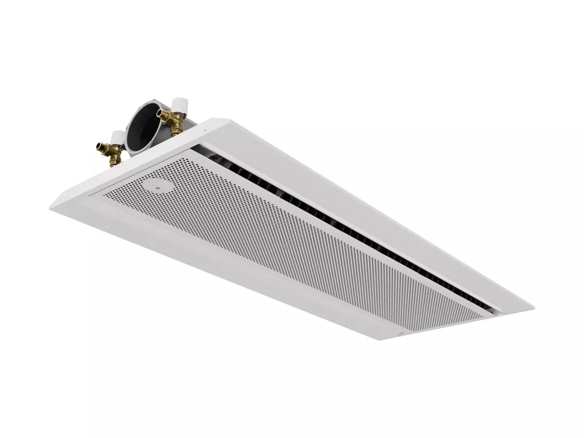 Product with coanda frame