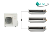 Simultan Multi-Inverter mit drei Inneneinheiten