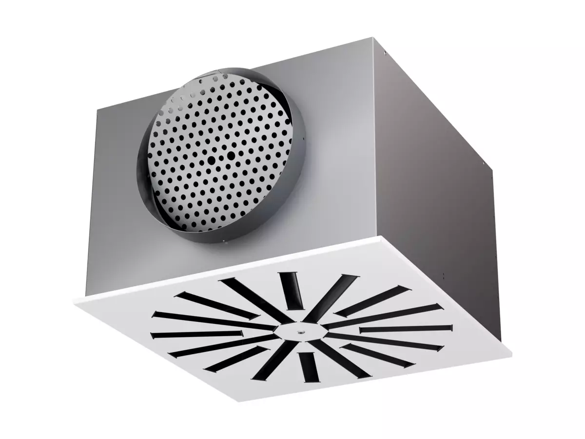 SKD Q - Horizontal duct connection